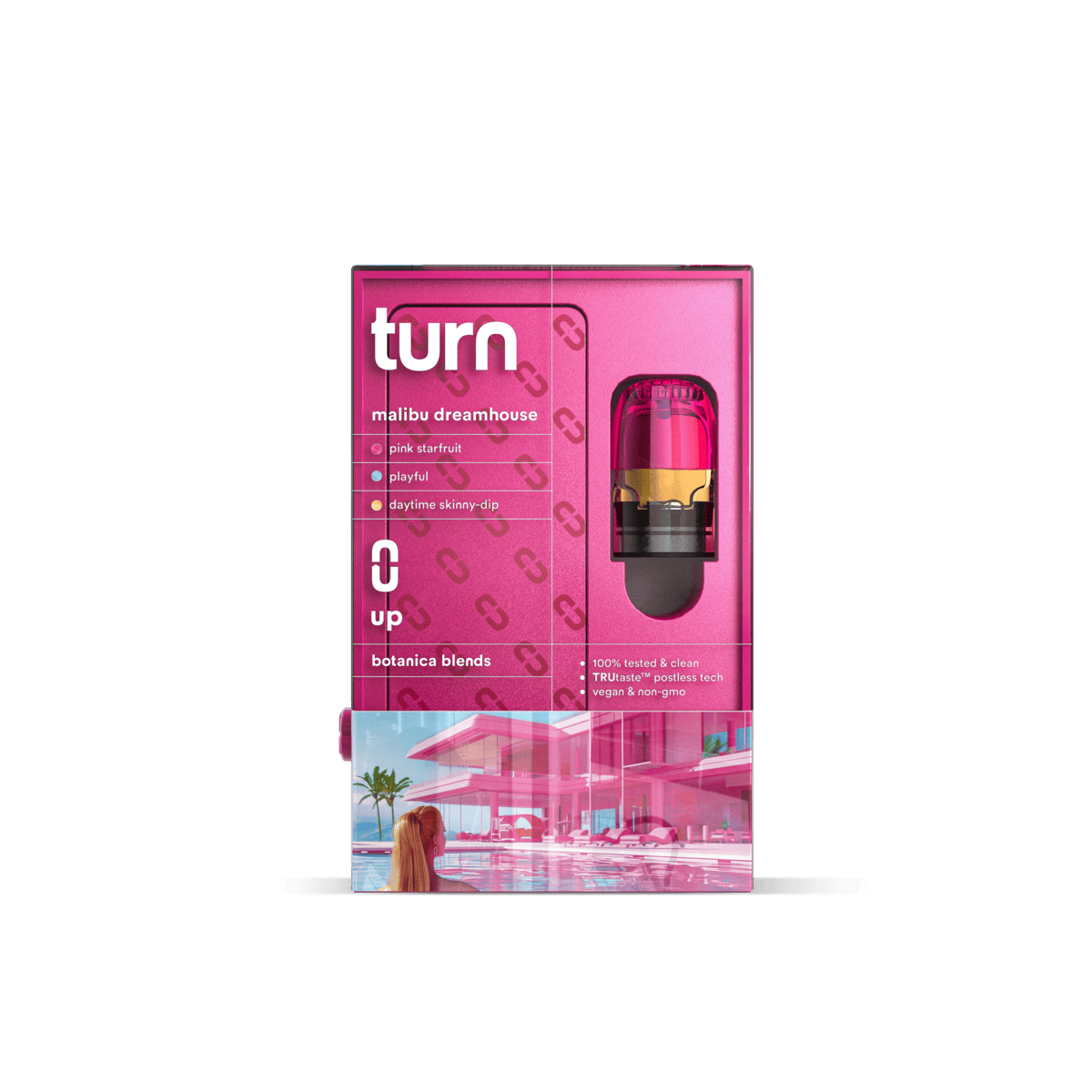 TURN Malibu Dreamhouse Retrovision Vape Pods  (Sativa) 81.75% {1g}