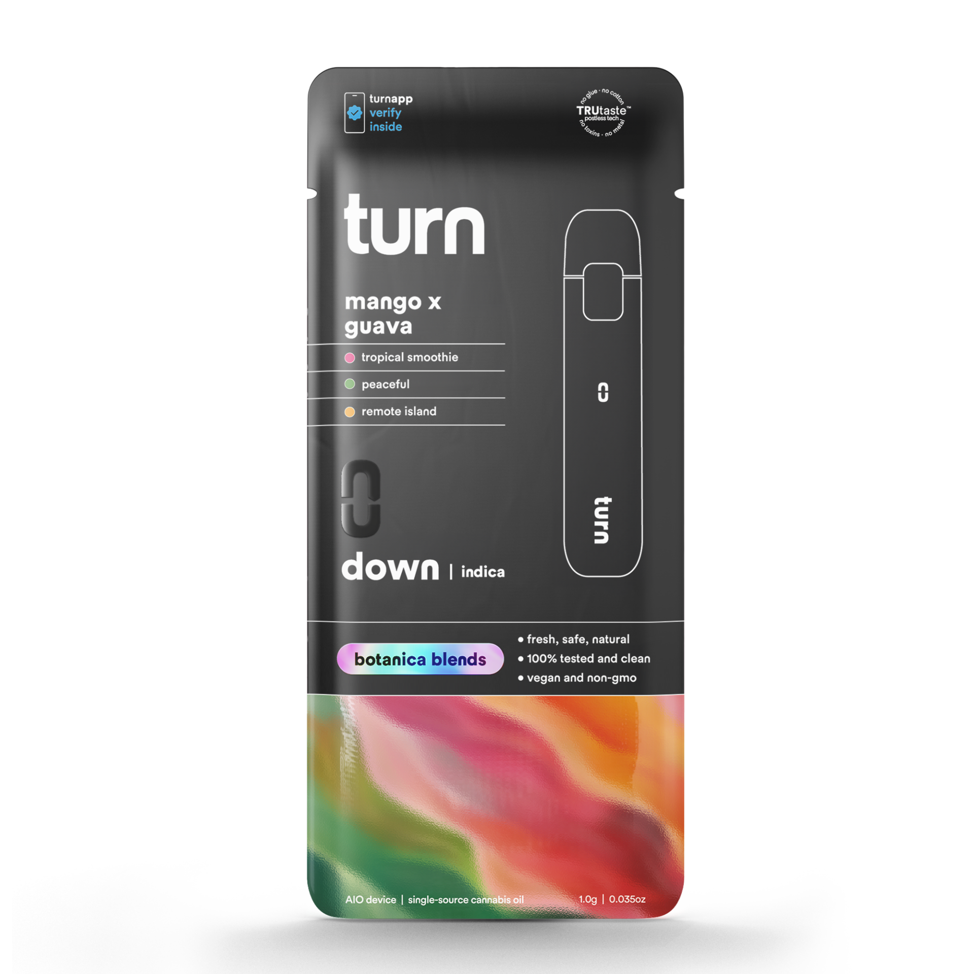 TURN Mango x Guava All-In-One Vapes 89.87% {1g}