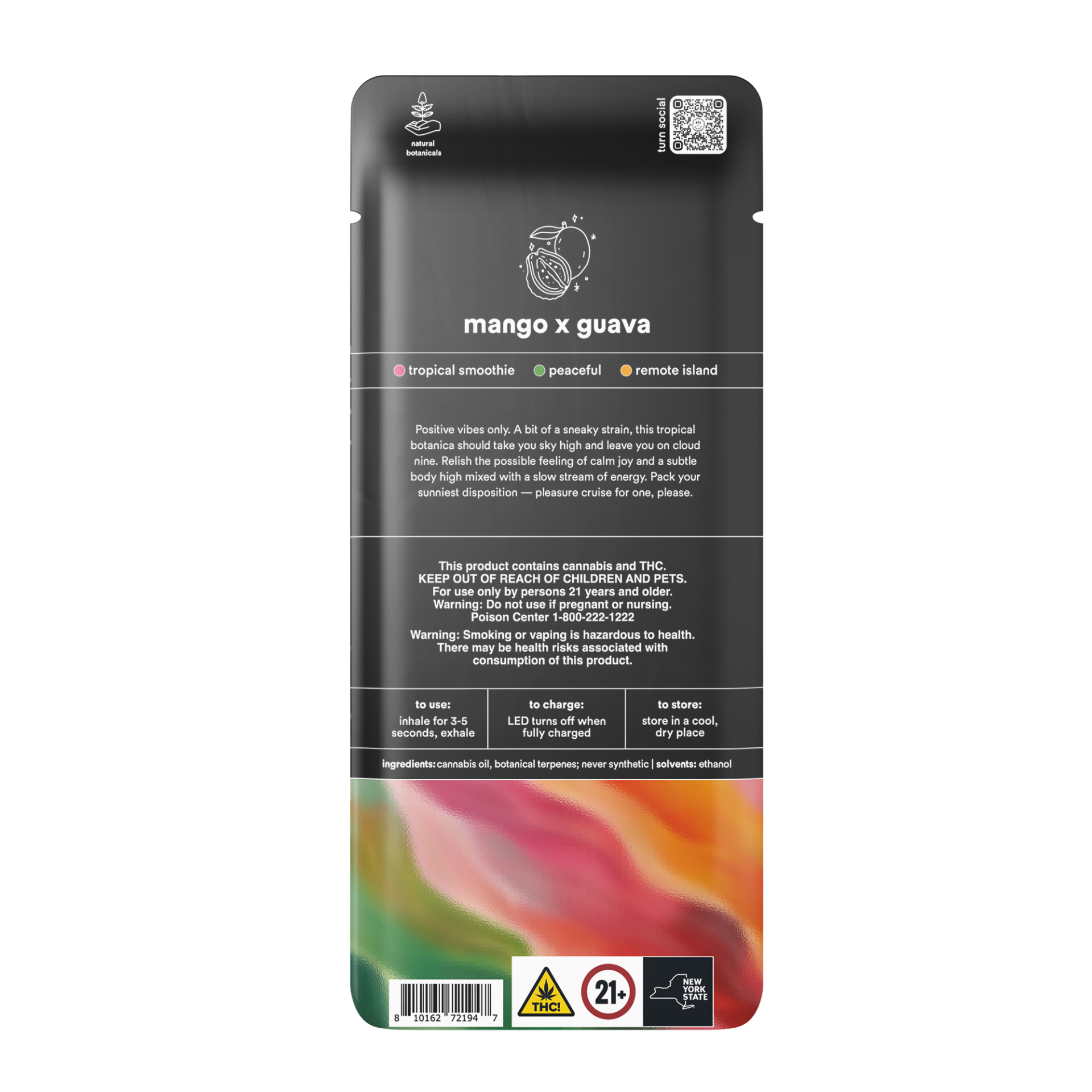 TURN Mango x Guava All-In-One Vapes 89.87% {1g}