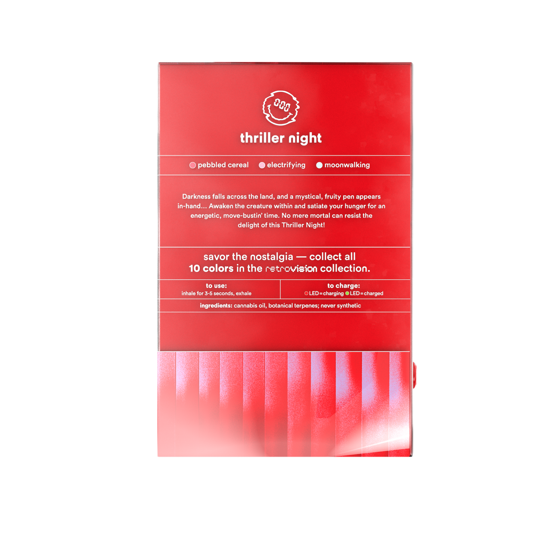 TURN Thriller Night Retrovision All-In-One Vapes (Sativa) 82.5% {2g}