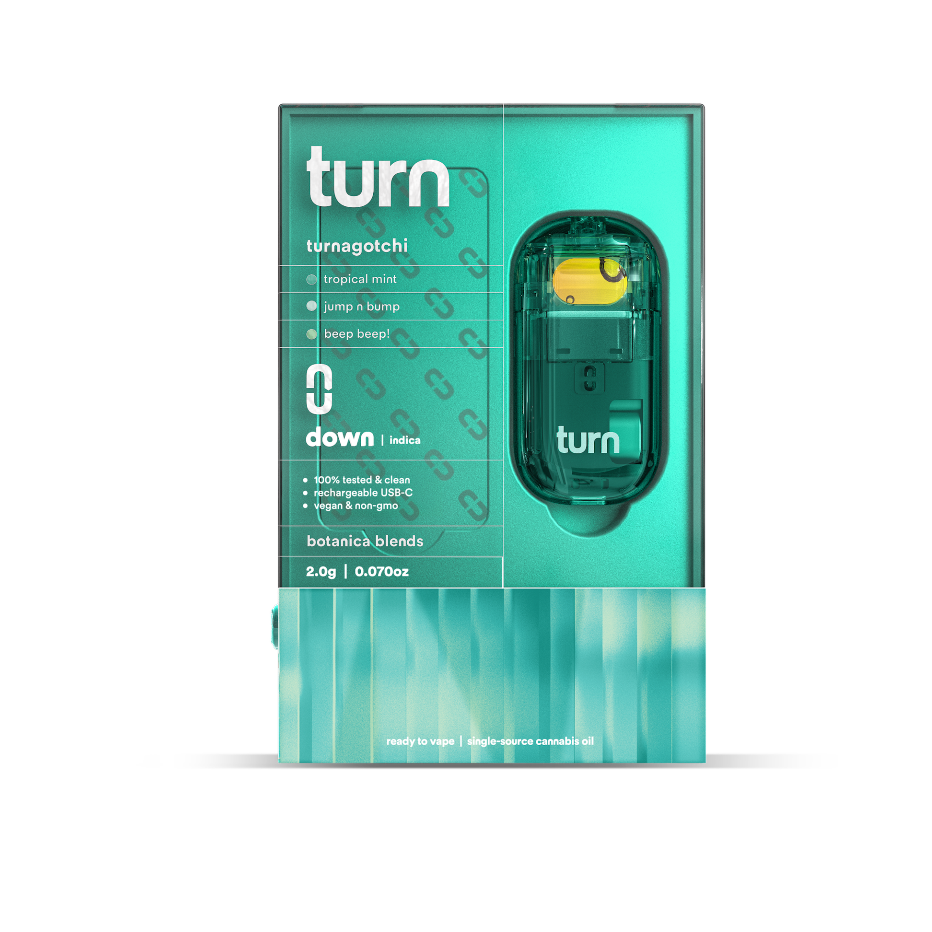 TURN Turnagotchi Retrovision All-In-One Vapes  (Indica) 84.93% {2g}