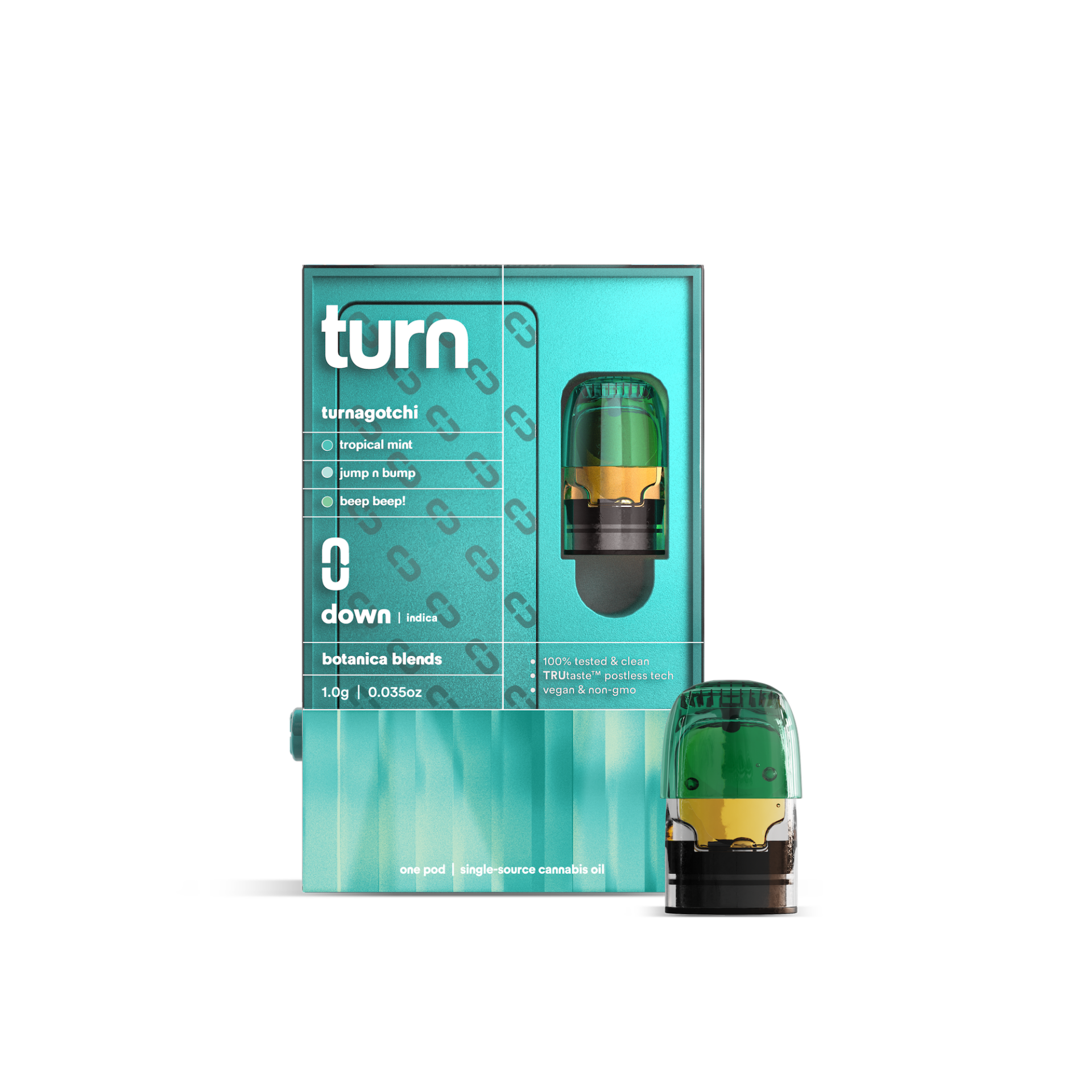 TURN Turnagotchi Retrovision Vape Pods  (Indica) 83.3% {1g}