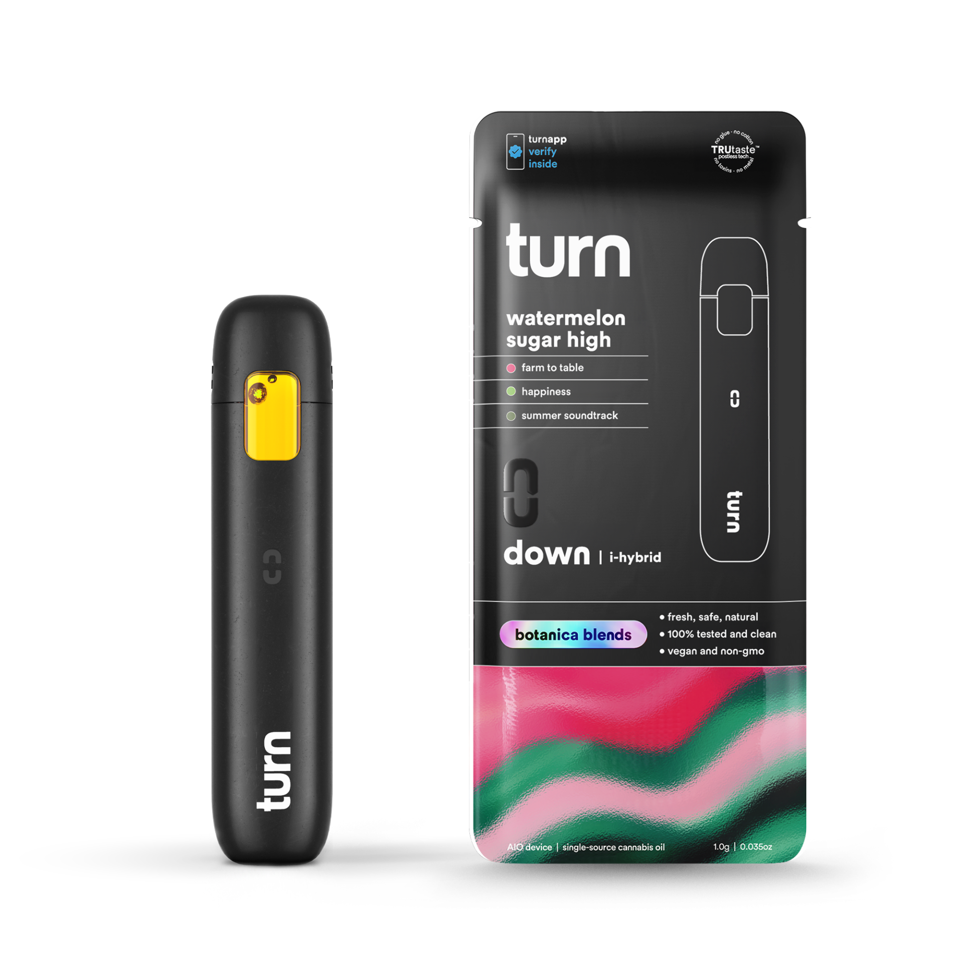 TURN Watermelon All-In-One Vapes {1g}