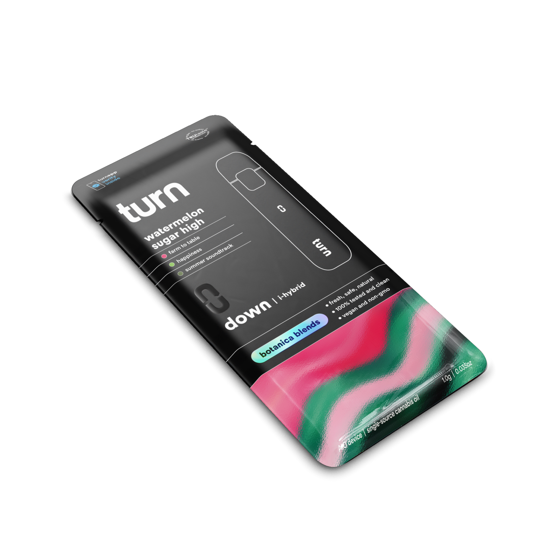 TURN Watermelon All-In-One Vapes {1g}