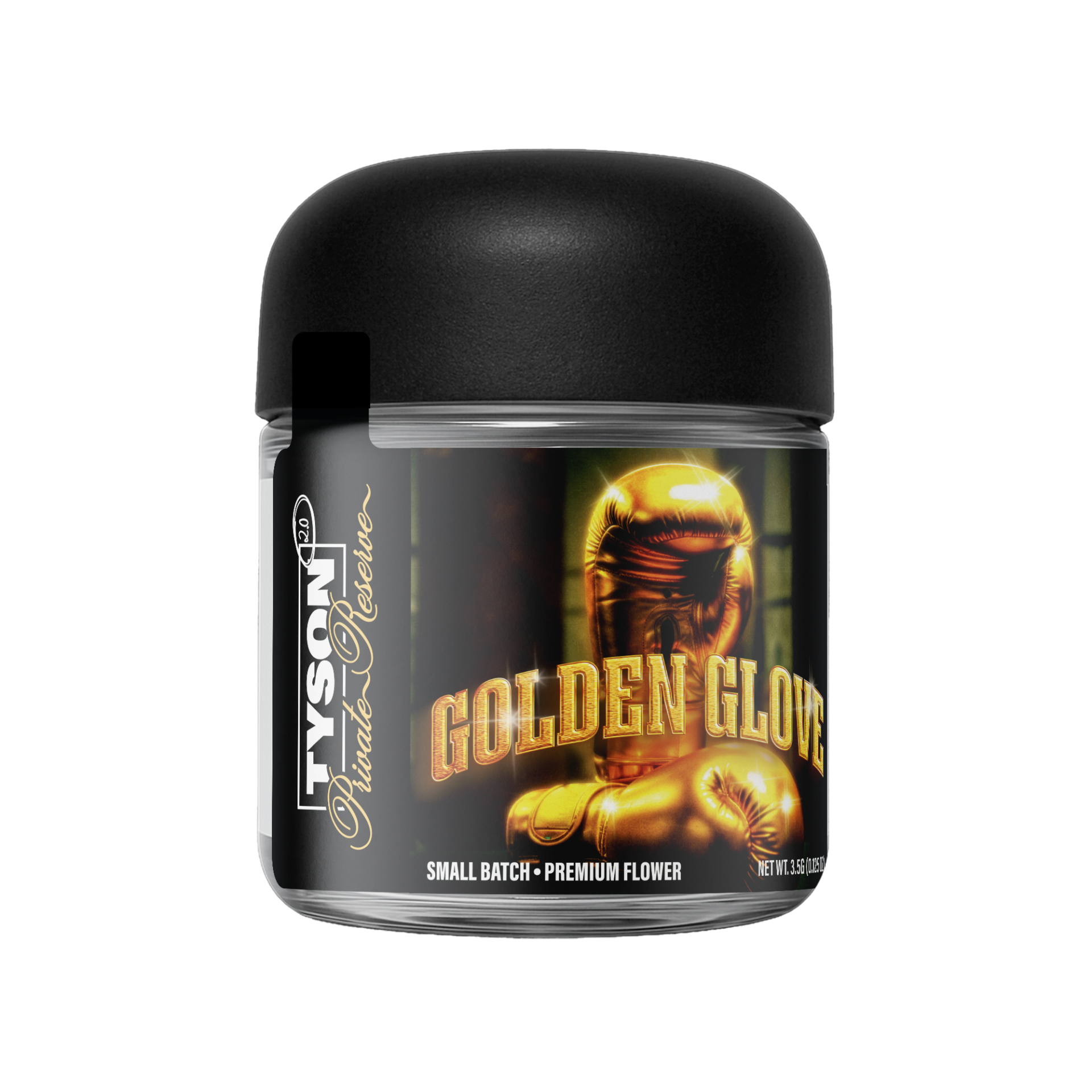 Tyson 2.0 Golden Glove Flower (Sativa) 29% {3.5g}