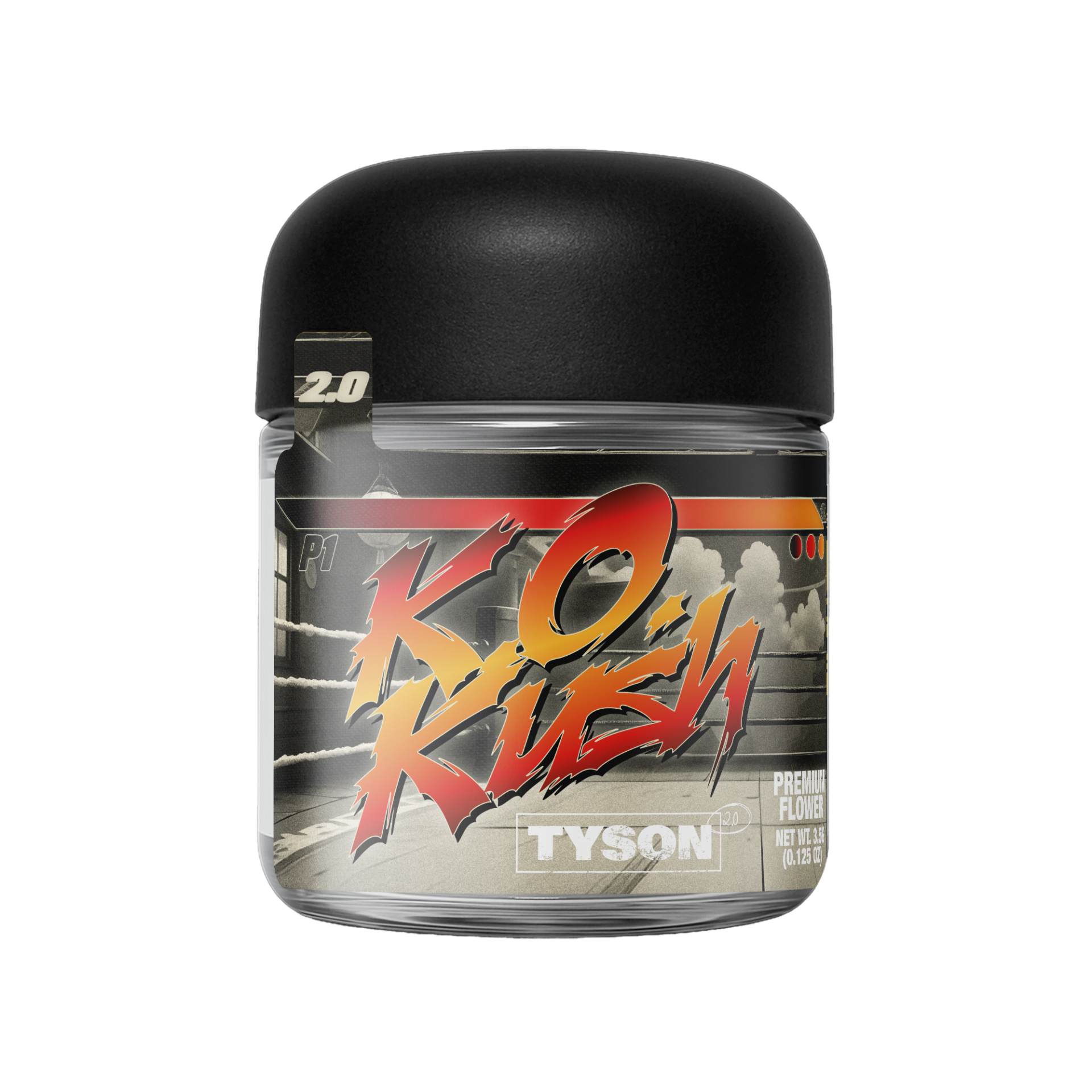Tyson 2.0 K.O Kush Flower (Indica) 25% {3.5g}