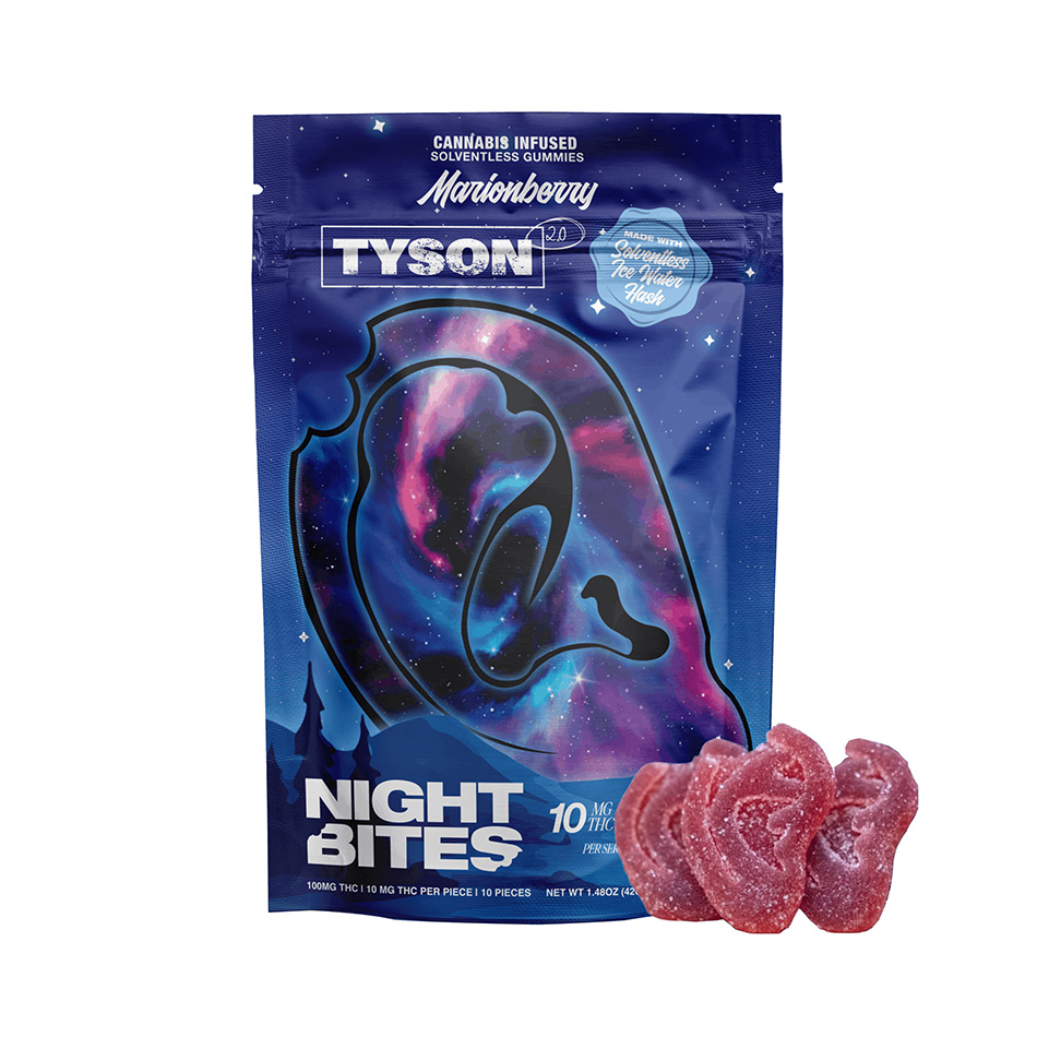 Tyson 2.0 Mike's Bites Night Bites Gummies (Indica) {100mg}