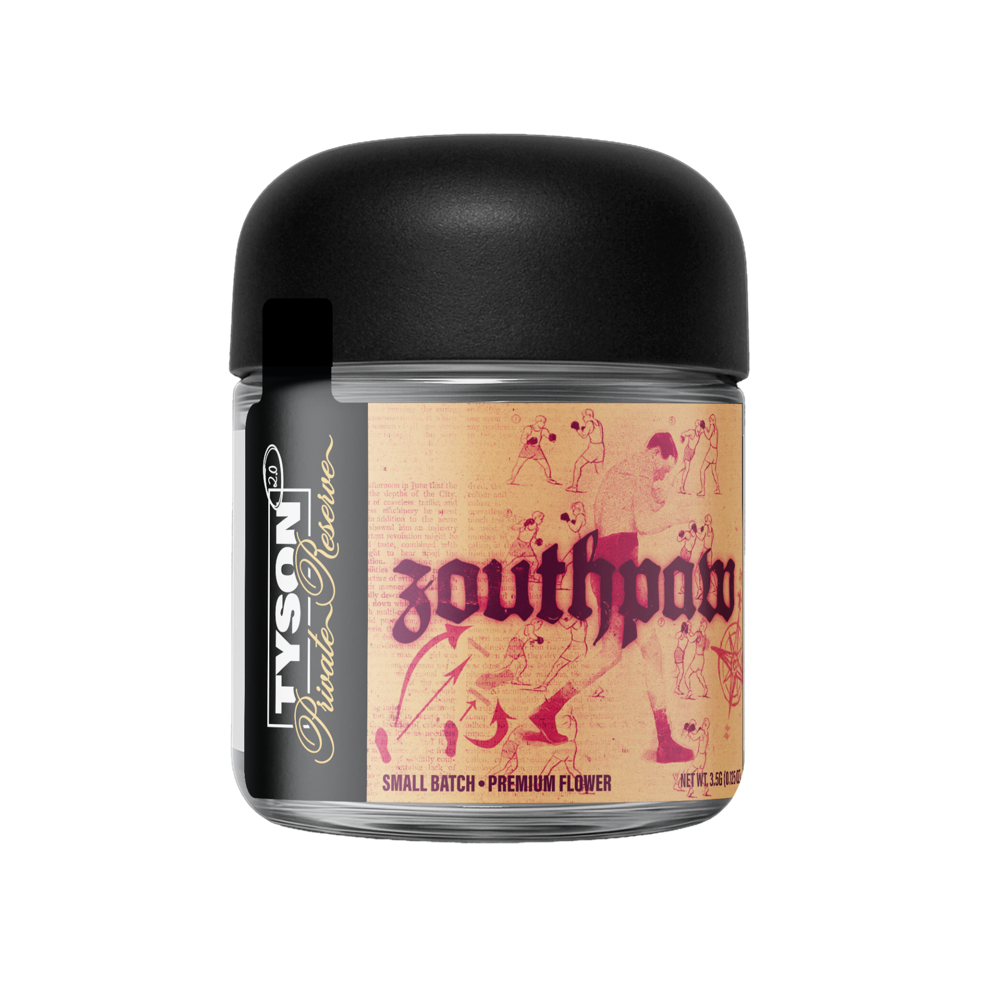 Tyson 2.0 Southpaw Reserve Flower  (Hybrid) 29% {3.5g}