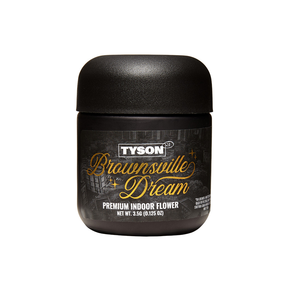 Tyson 2.0 Brownsville Dream Flower (Hybrid Sativa) 25% {3.5g}