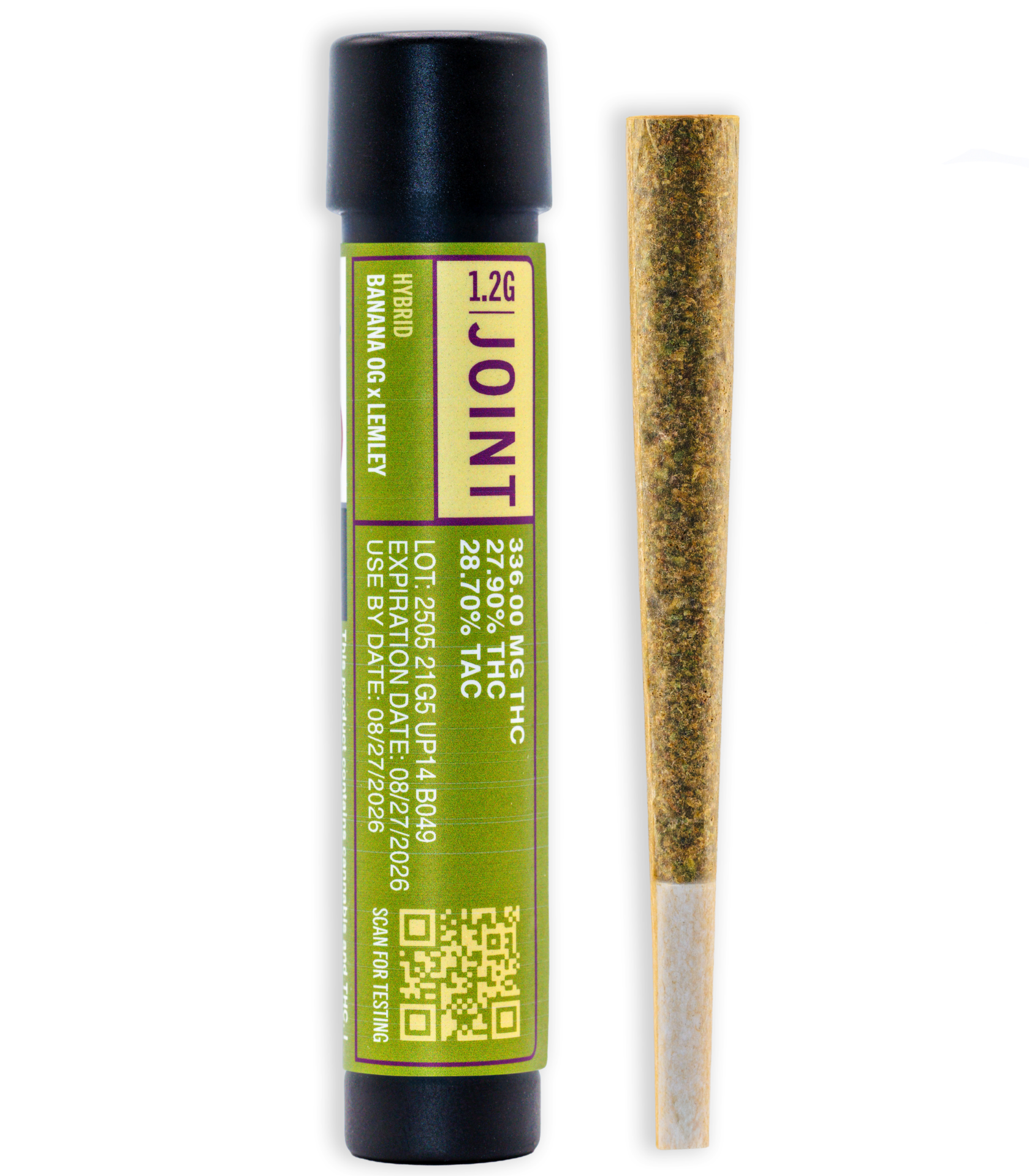 Umamii Banana OG X Lemley Infused Pre-Roll (Hybrid) 27.90% {1.2g}