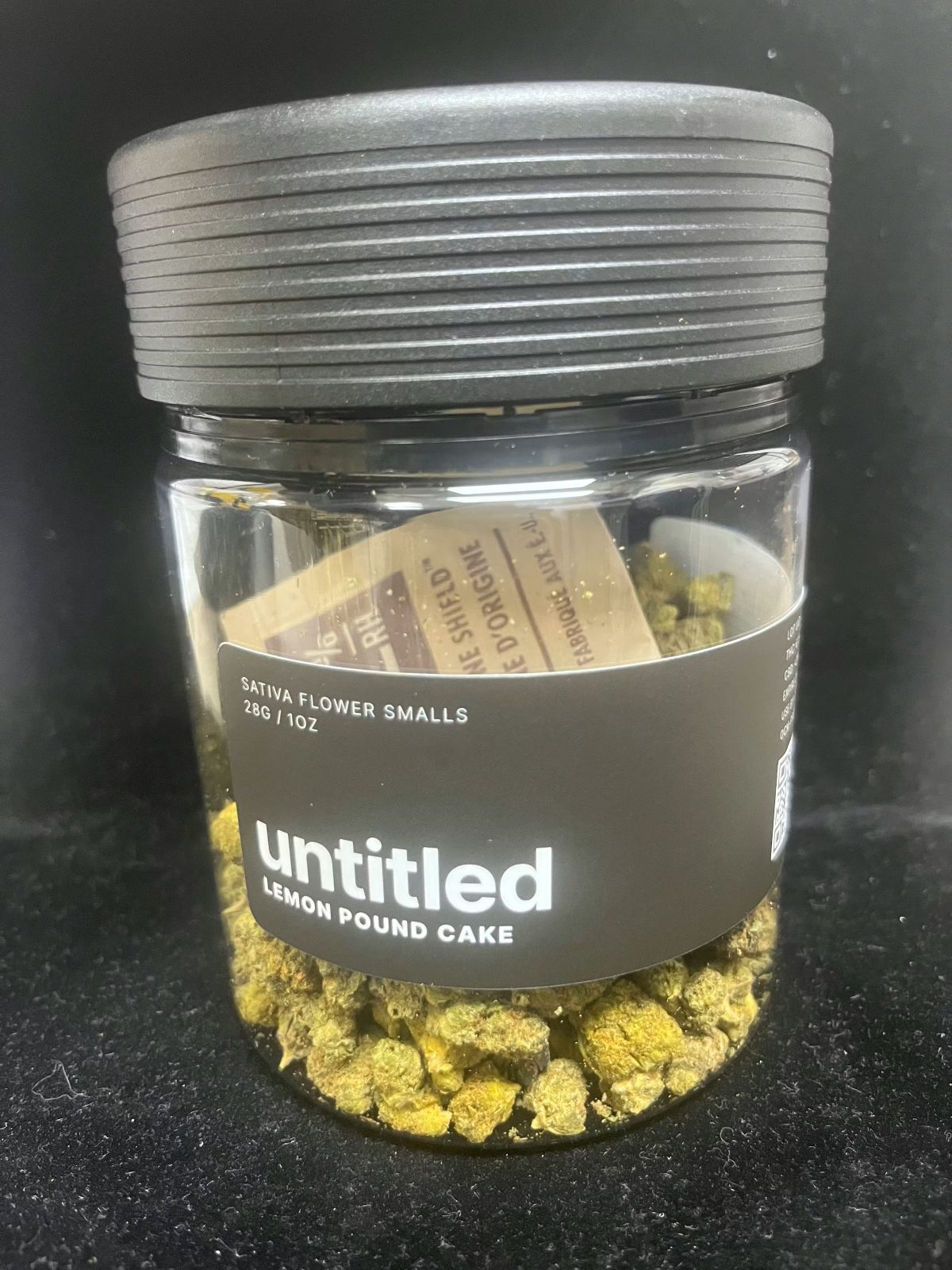 Untitled Lemon Pound Cake Smalls Flower  (Sativa) 21.91% {28g}
