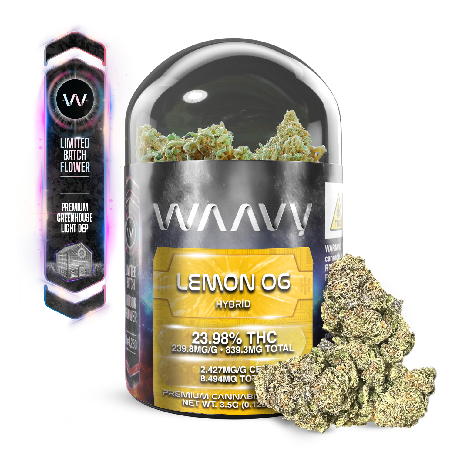 WAAVY LEMON OG LIMITED BATCH FLOWER