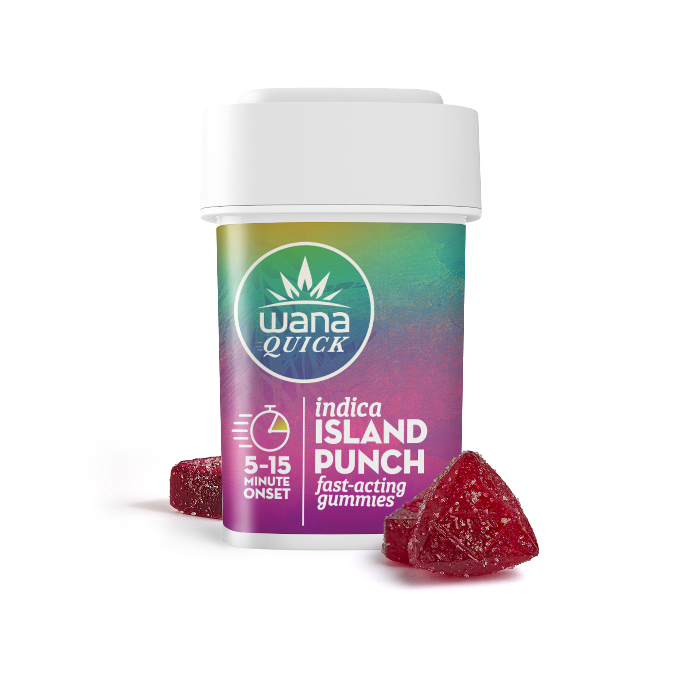 Wana Island Punch Gummy (Indica) {45mg}