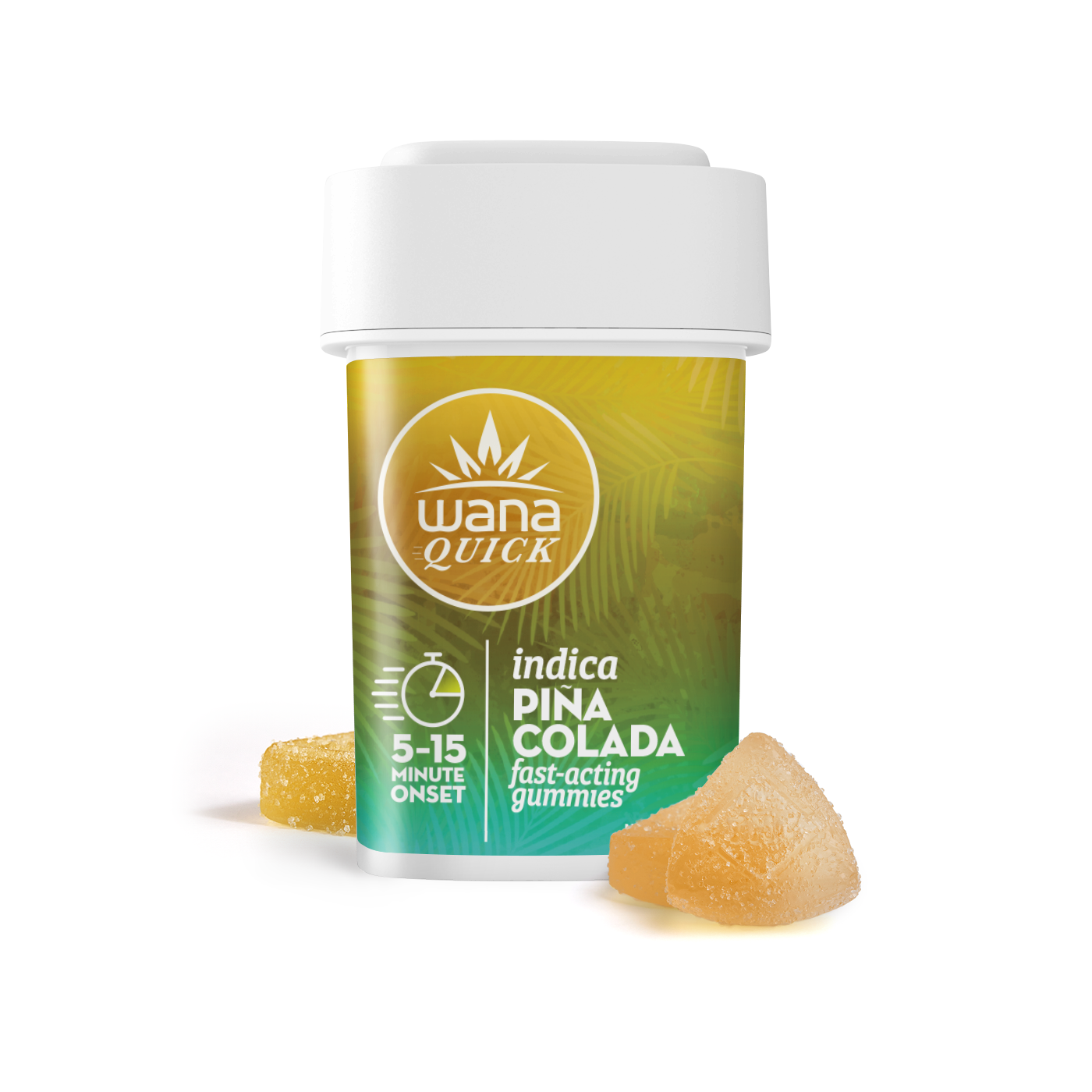 Wana Pina Colada Gummy (Indica) {45mg}