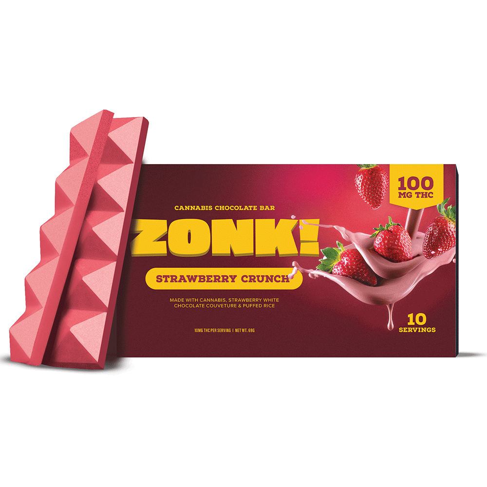 Zonk! Strawberry Crunch Chocolate (Hybrid) {100mg}